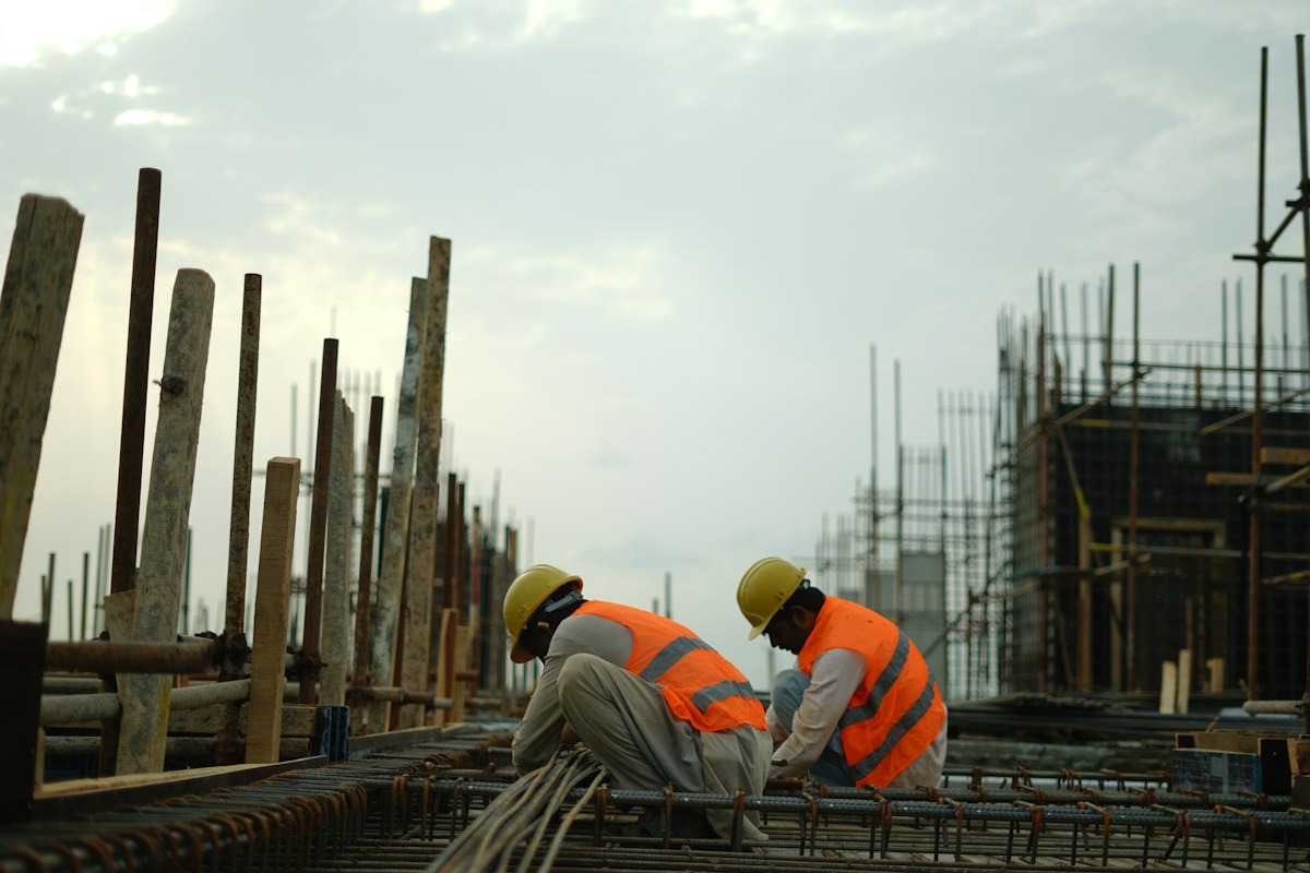 SafetyForge construction worksite